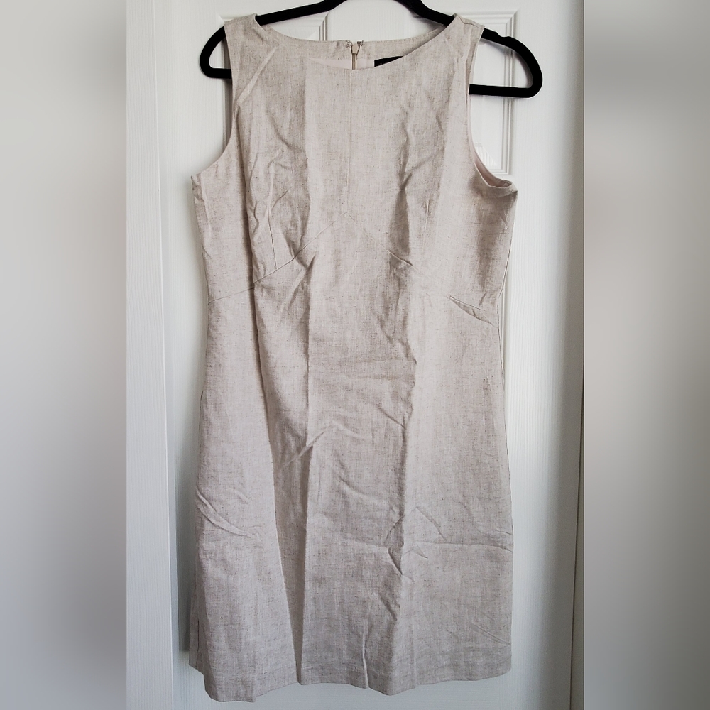NWT--Banana Republic Linen-Cotton A-Line Mini Dress, size small